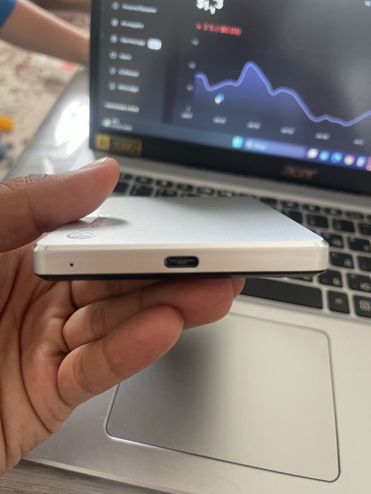 Внешный накопитель Transcend 1000гб