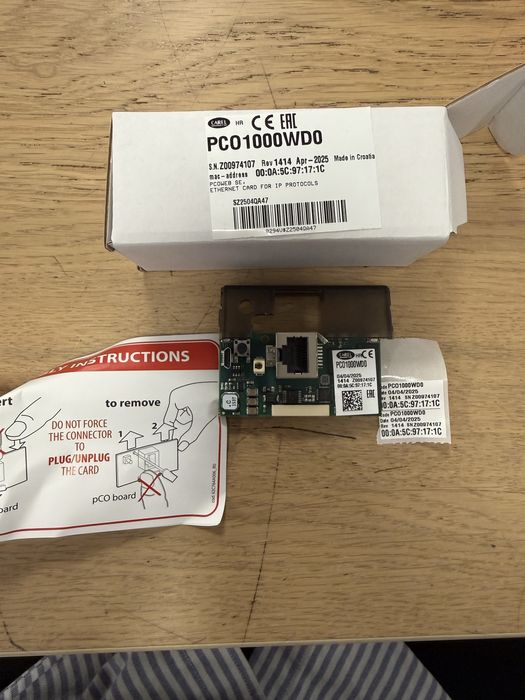 Placa comunicatie Carel ModBus