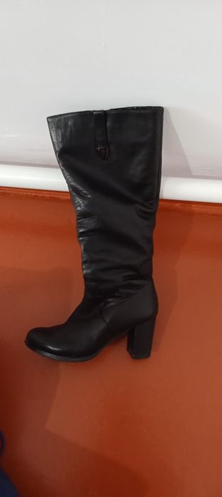 Қыстық жылы кожа етік р38