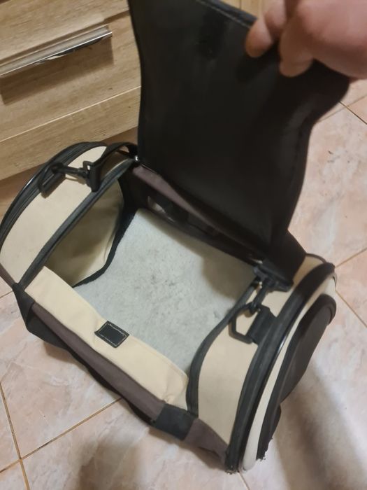 Geanta transport pisici câini mici