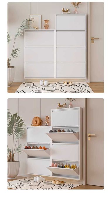 Обувной шкаф/Ультратонкий обувной шкаф/Обувной шкаф у лифта