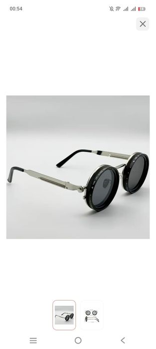 Мужские черные очки ND с регулировкой