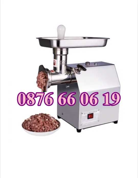 Професионална месомелачка ТК22, 2200W, 220 кг/ч с 3 решетки и 2 ножа