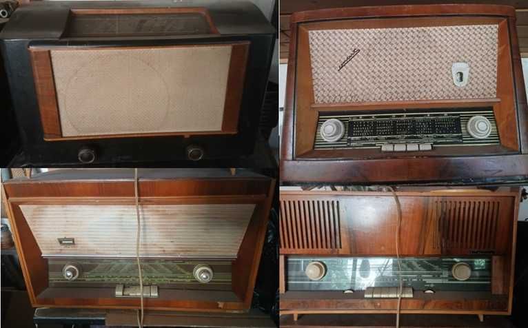 Lot 26 piese-gramofon-radiouri vechi-televizor Sport