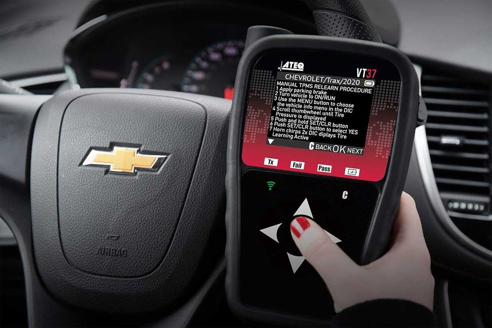 ATEQ VT37 устройство за активиране програмиране и обучение на TPMS