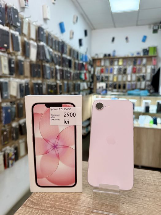 Iphone 17e/ SoftPink/ 256gb / Nou/ 100%Baterie / Garantie 12 luni