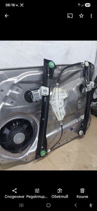 Панел стъклоповдигач ,тонколона мерцедес W212 2009г седан