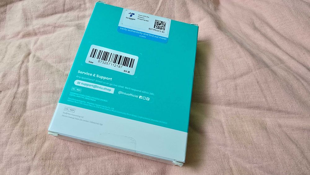acumulator portabil Iniu 20000mAh Sigilata