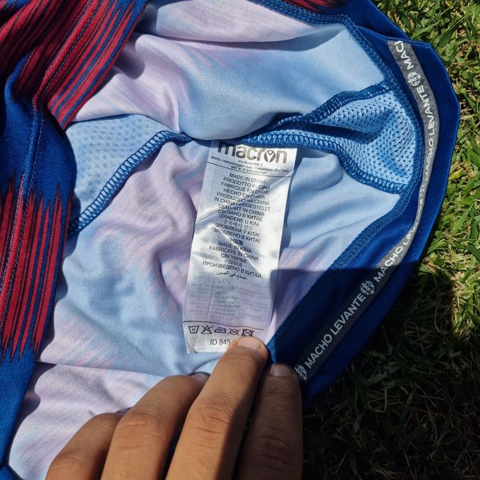 Tricou Fotbal Macron Levante UD - Ediție Aniversară 110 ani - Mărime X