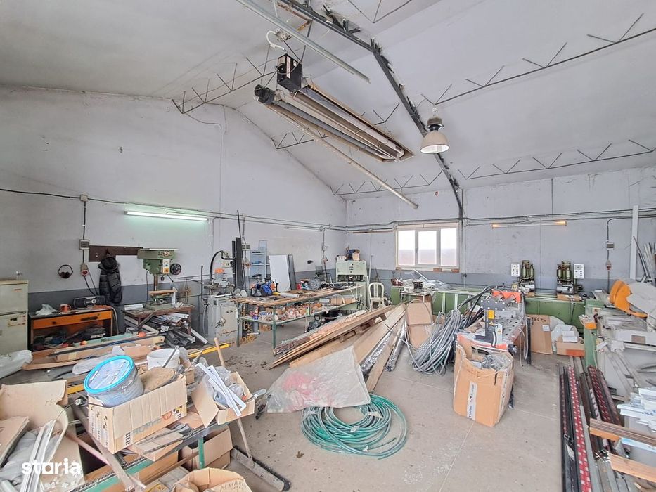Afacere la cheie sau spatiu atelier productie termopane in Apahida