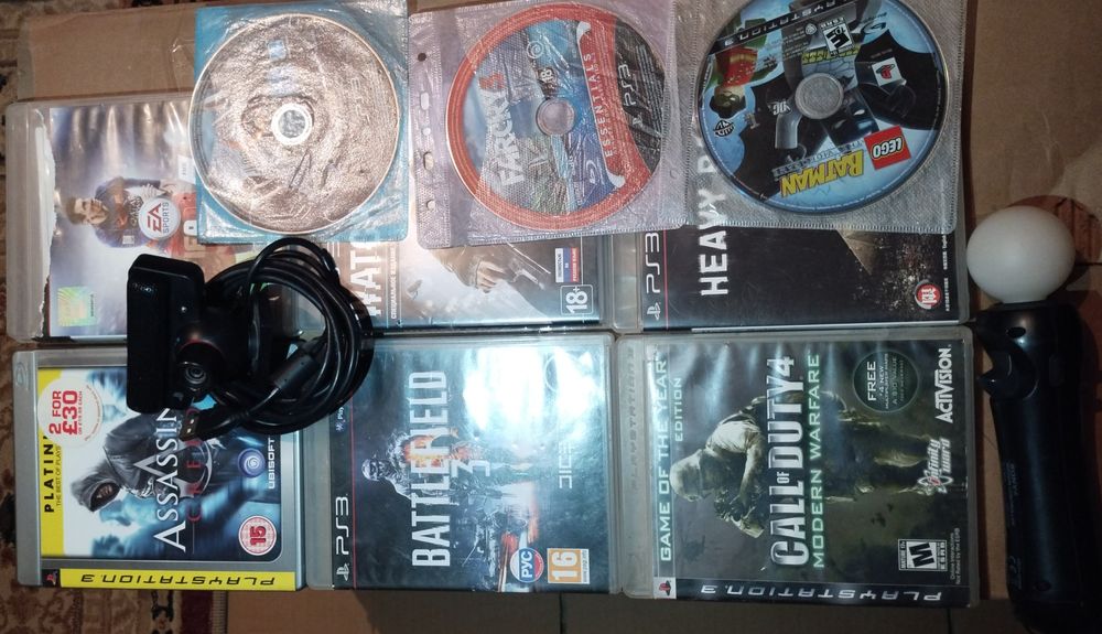 Джойстики для пс 3 и диски