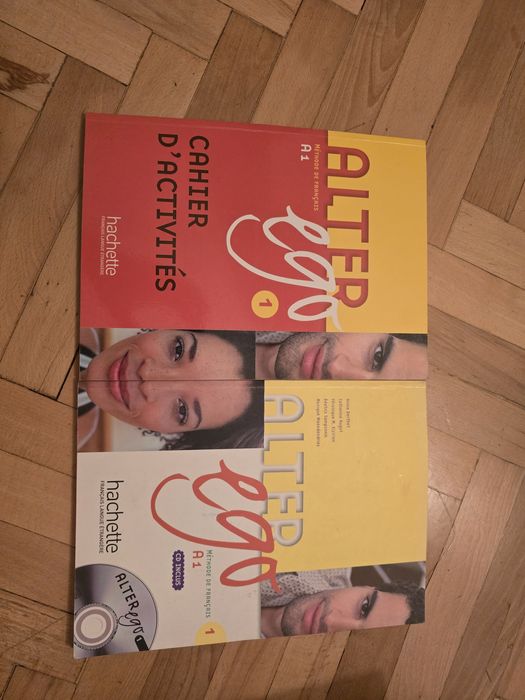 Учебник и тетрадка Alter Ego A1