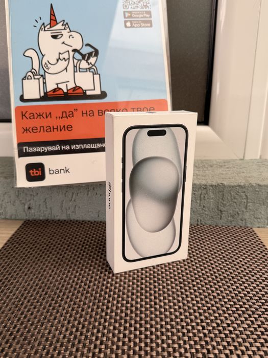 256GB•iphone 15 ЛИЗИНГ 22€/м айфон Black 15 Гаранция