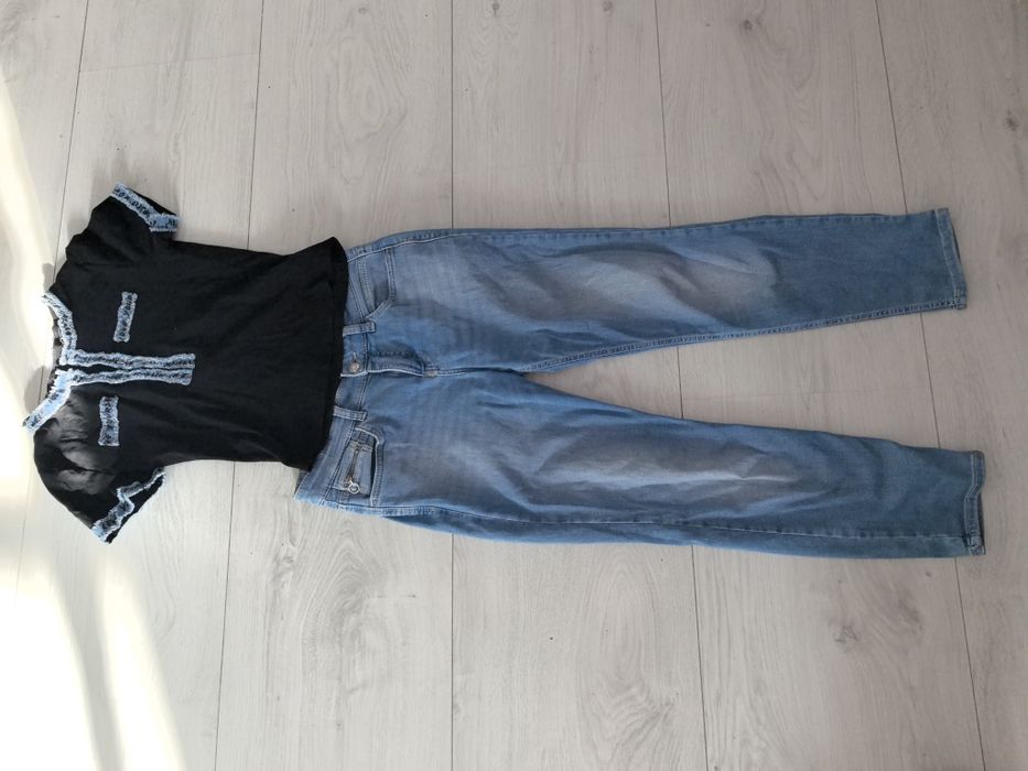 стилен червен панталон Lucy XL 30лв