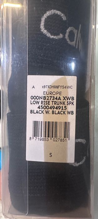 Boxeri Calvin Klein - S