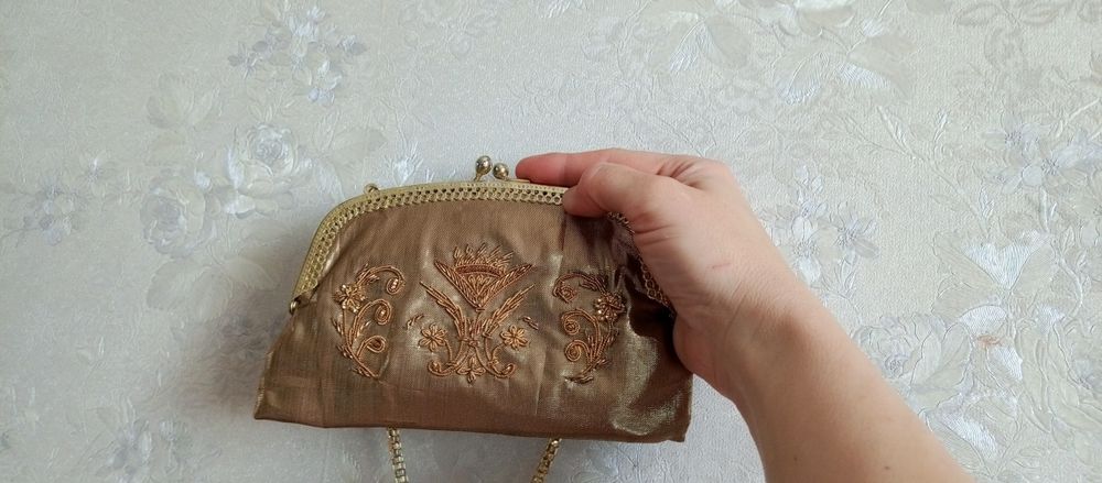 Винтаж 80х сумочка и кошелёк