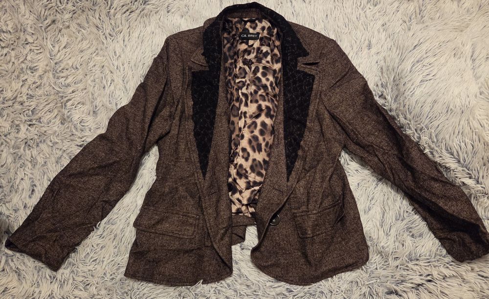 Sacou elegant din material gros