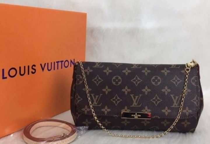 Geanta mini tip plic Louis Vuitton, lant si curea detasabila umăr, saculet, etichetă incluse