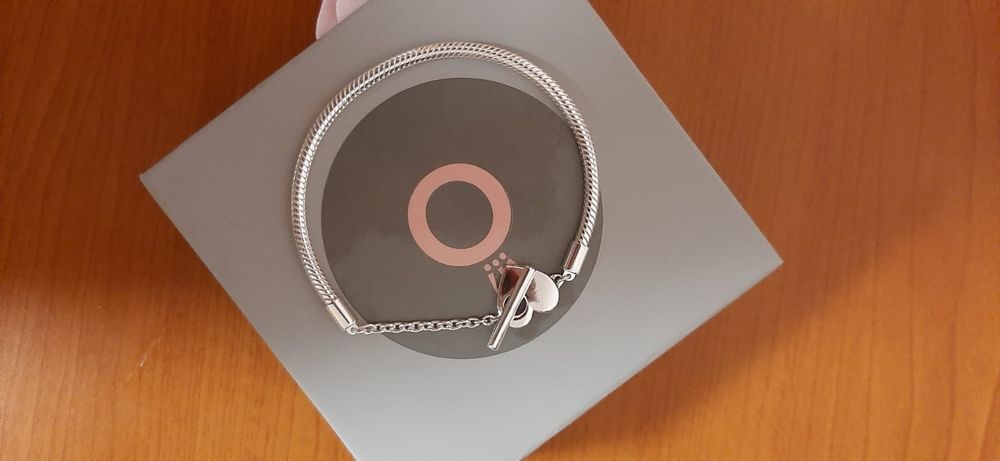 Bratara Pandora tip lant clasic in forma T originala