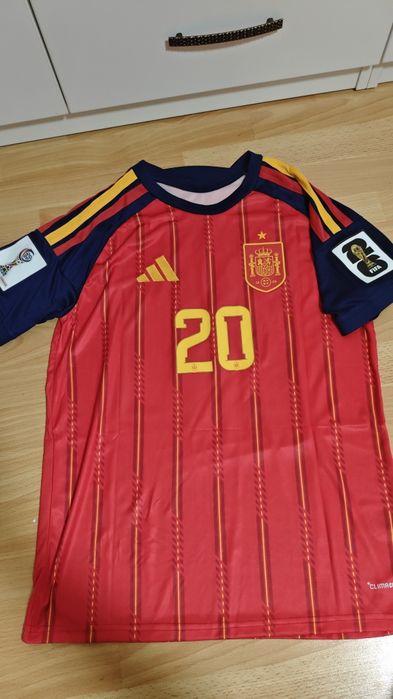 Tricou Pedri #20 home kit Spania
