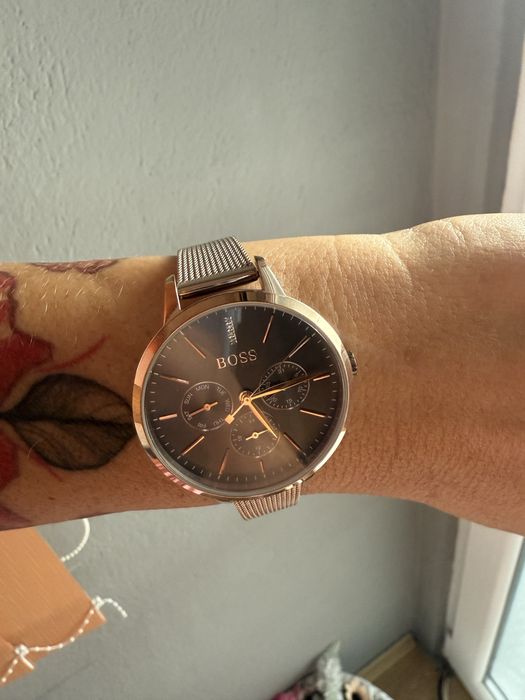 Дамски часовник розово злато