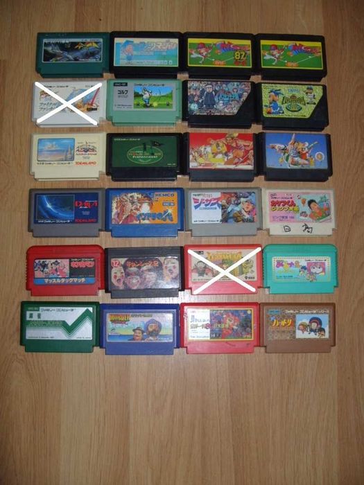 Игри за Nintendo Famicom 8-bit - 15 € / 29.34лв за брой