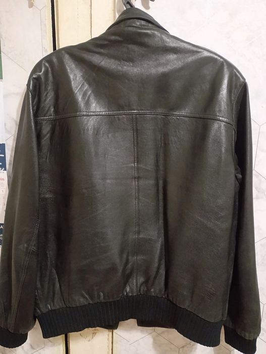 Куртка кожаная осень