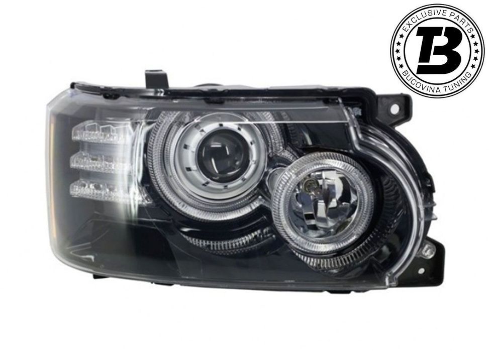 Faruri LED compatibile Range Rover Sport L322 Facelift Design