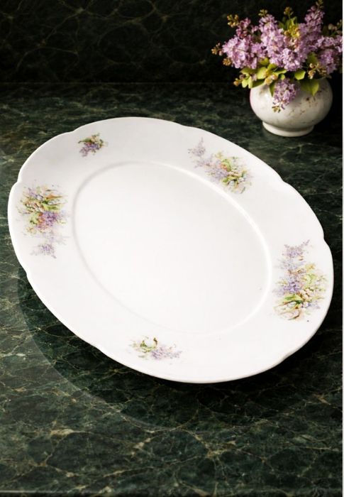 Антикварные блюда, фабрика Кузнецова