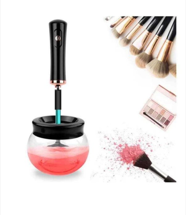 Нов електрически почистващ уред за четки за грим