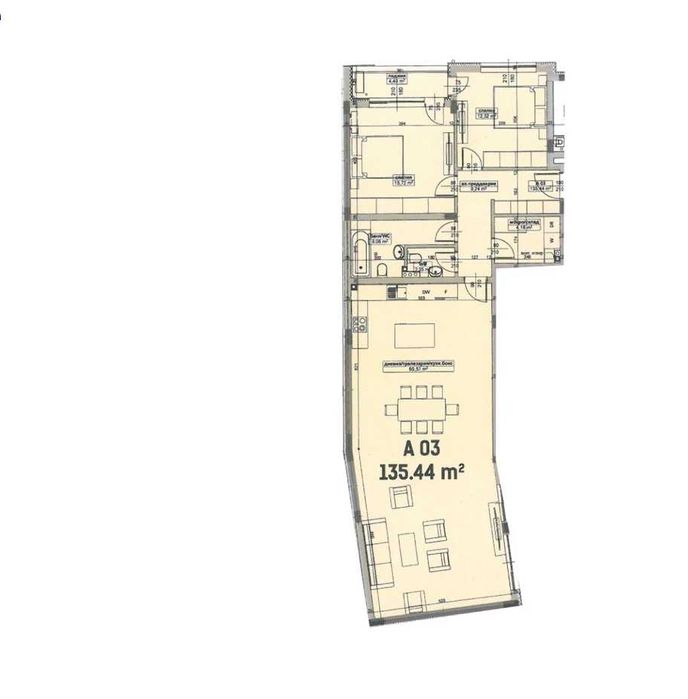 Апартамент с две спални, ново строителство в кв. "Бузлуджа"