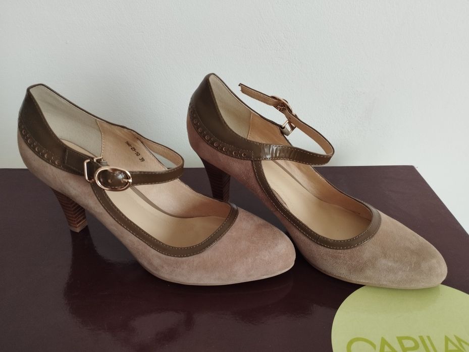 Продам туфли замша с кожей