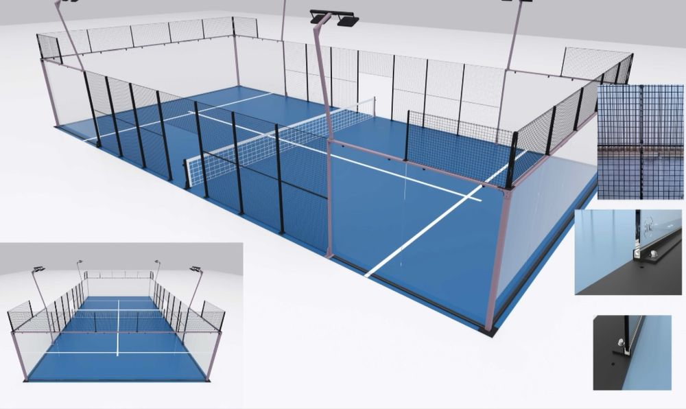 Падел корты на заказ