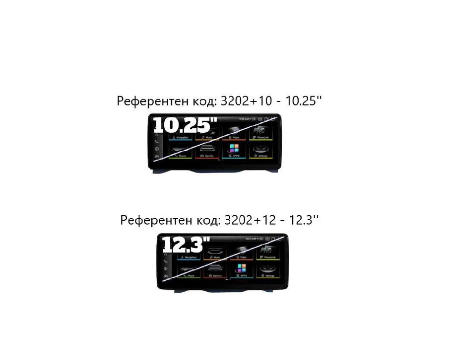 AUDI Q2 2016/2023 10.25"/12.3'' - андроид навигация, 3202+10/+12