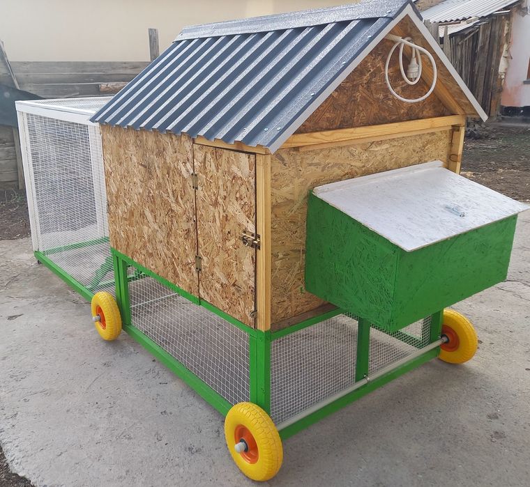 Мини курятник. Клетка