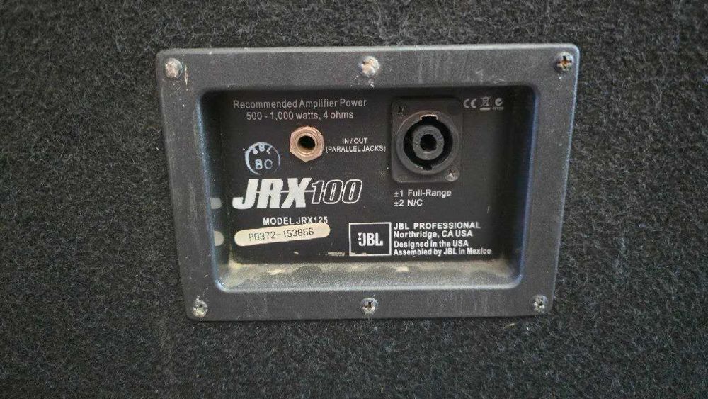 Set Boxe JBL JRX 100\Omnitronic BX 1850