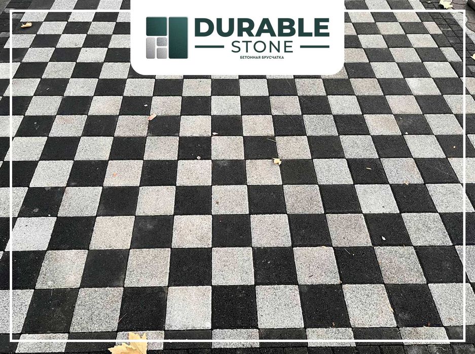 Бетонная брусчатка модель "ГРОСС". Тротуаррная плитка в Ташкенте