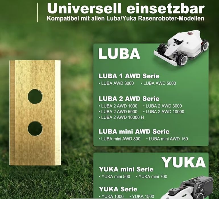 Ножчета за косачка робот Luba Yuka