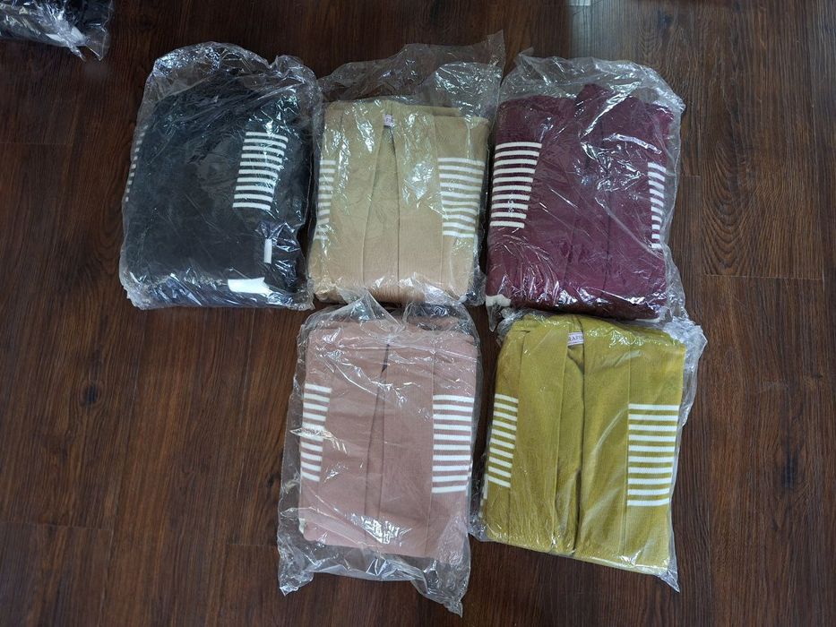 Ishlab chiqarish tekstil kiyimlar optom narxda