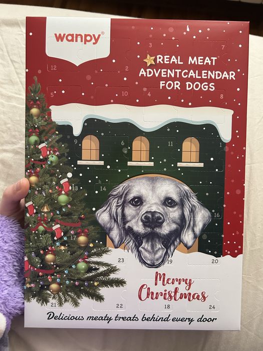 Advent календар с лакомства за кучета