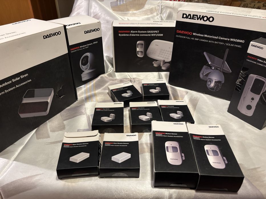 Sistem Alarma casa Wireless  Wifi/GSM Daewoo NOU