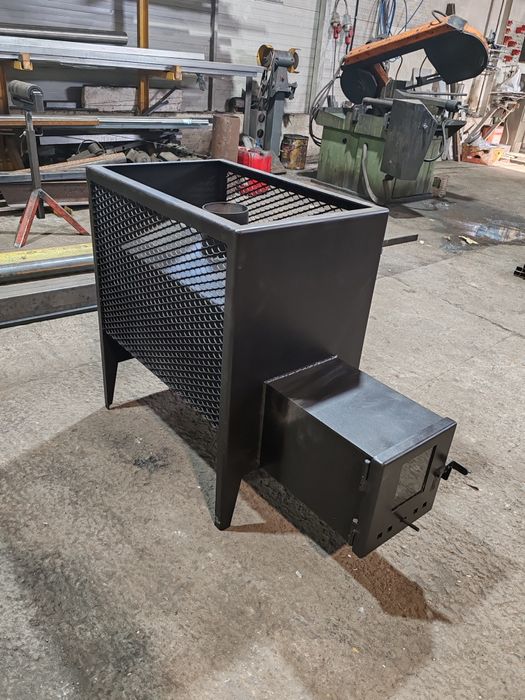 Sobă pentru saună model MAXI, 4 mm grosime