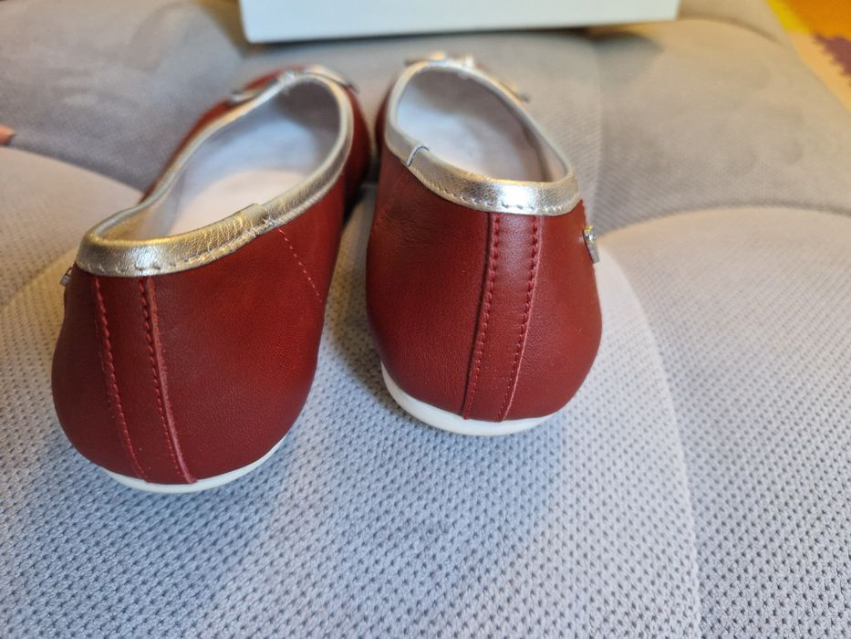 Balerini Moschino piele naturala