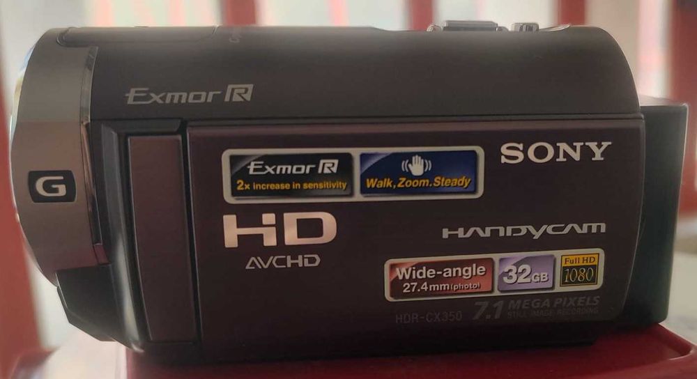 Sony HDR-CX350 Digital HD Video Camera Record