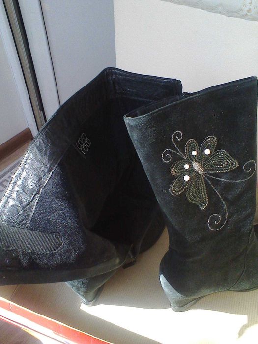 Женские сапоги  осень-весна