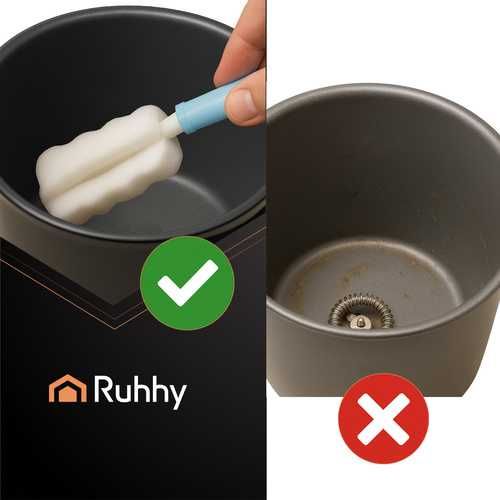 Пенообразувател за мляко  Ruhhy, Машина за разпенване на мляко, 500W