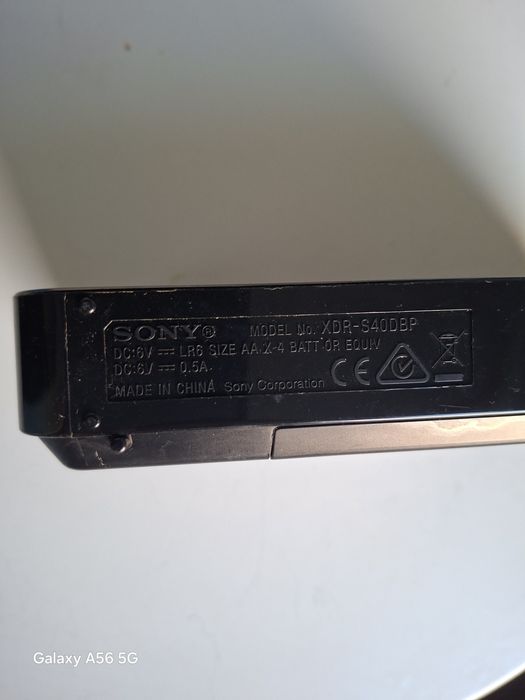 Vand sony model xdr-s40dbp