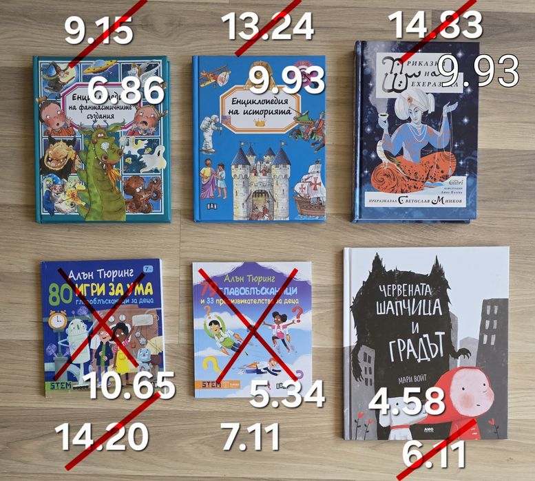 Чисто нови детски книжки с -25% остъпка