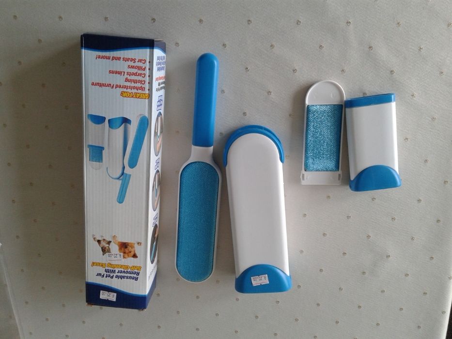 Намалена от 25лв-Четка за премахване косми куче котка четка за дрехи