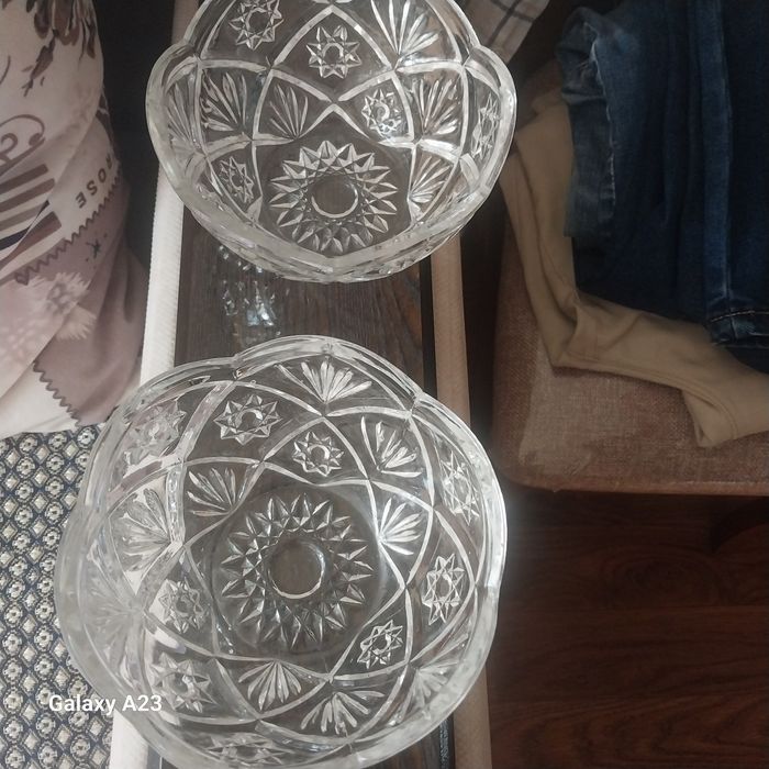 Вазы хрустальные